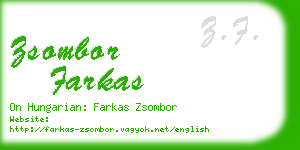 zsombor farkas business card